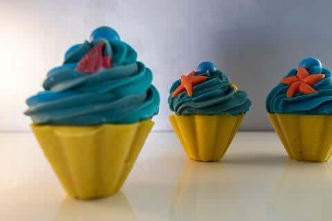 Savons cupcakes été indien-Les Savons de Nana