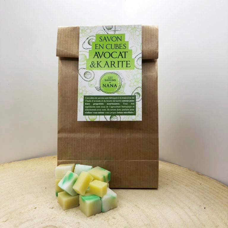 Recharge savon nature / aloé spiruline / avocat karité