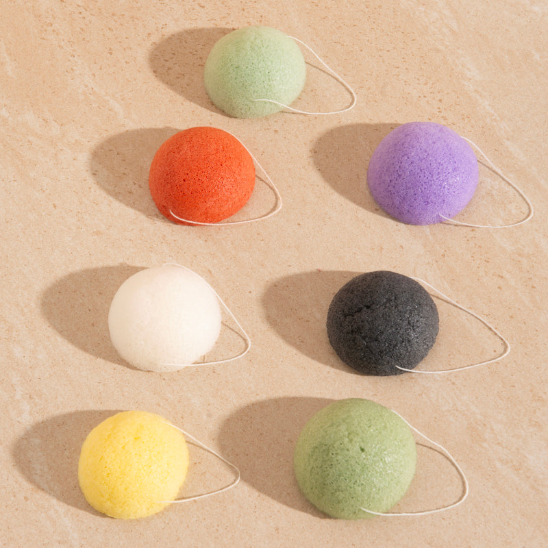 Eponge Konjac pour le visage - Les Savons de Nana