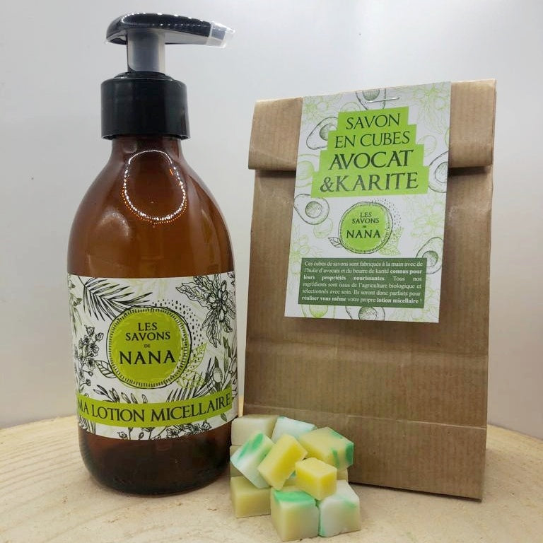Mon Kit DIY Lotion Naturelle – Flacon + recharge savon