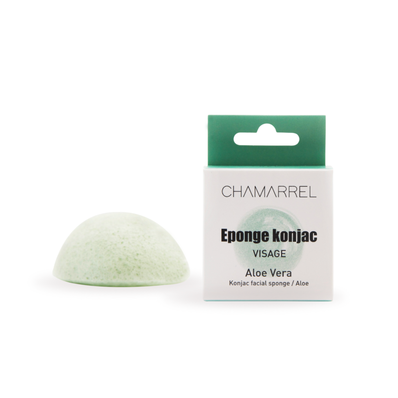 Eponge Konjac pour le visage - Les Savons de Nana